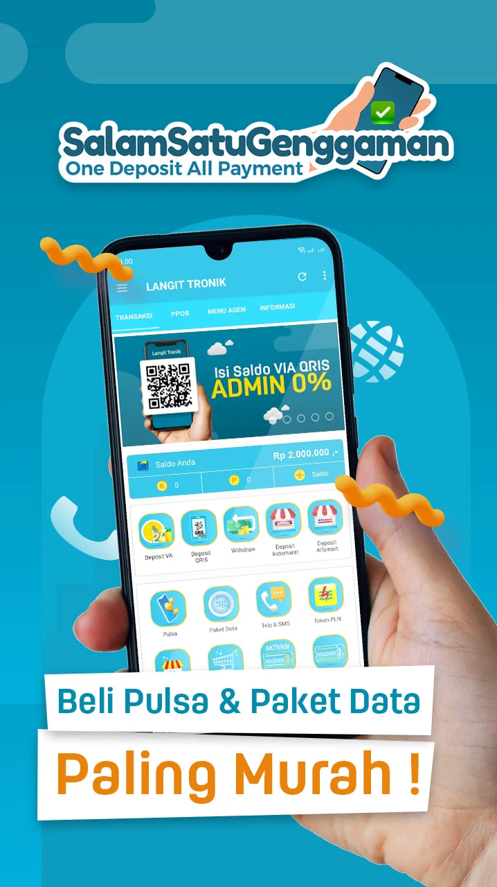 Langit Tronik: Pulsa Data PPOB screenshot
